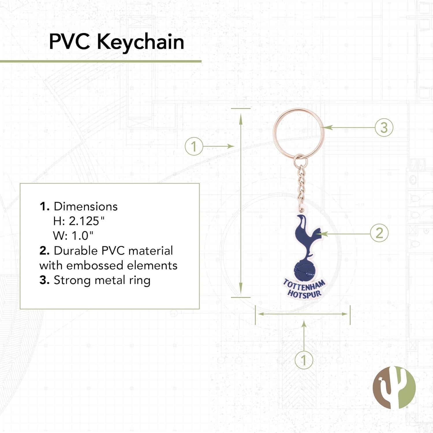 Llave Redonda Tottenham Hotspur Cactus del Desierto - PVC