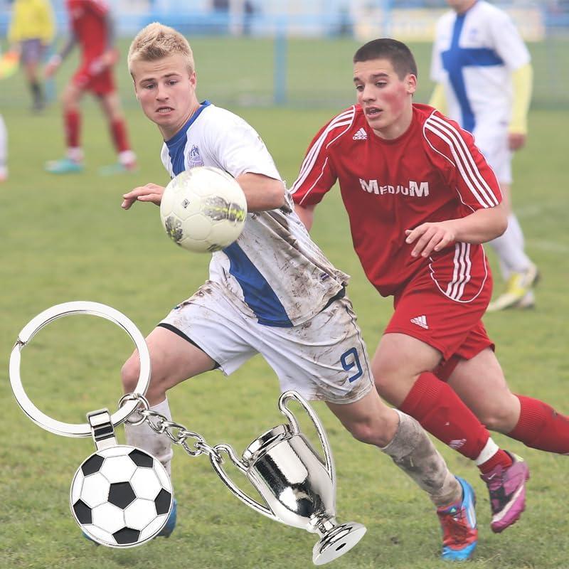 Llaveros de Fútbol YALLNASL con Trofeo y Balón - Regalos para Todos