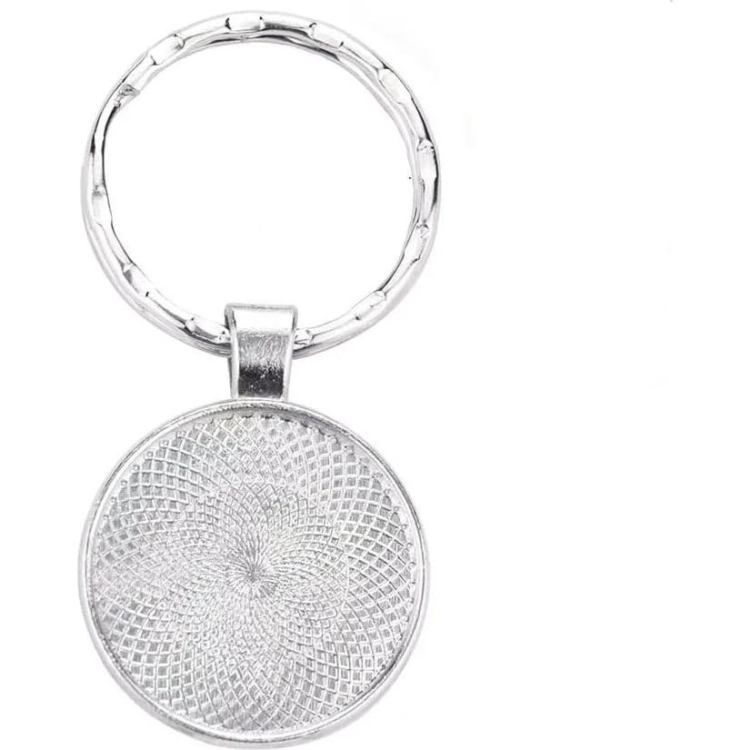 Llavero de fútbol Art Attack bandera Francia 2.54 cm plata