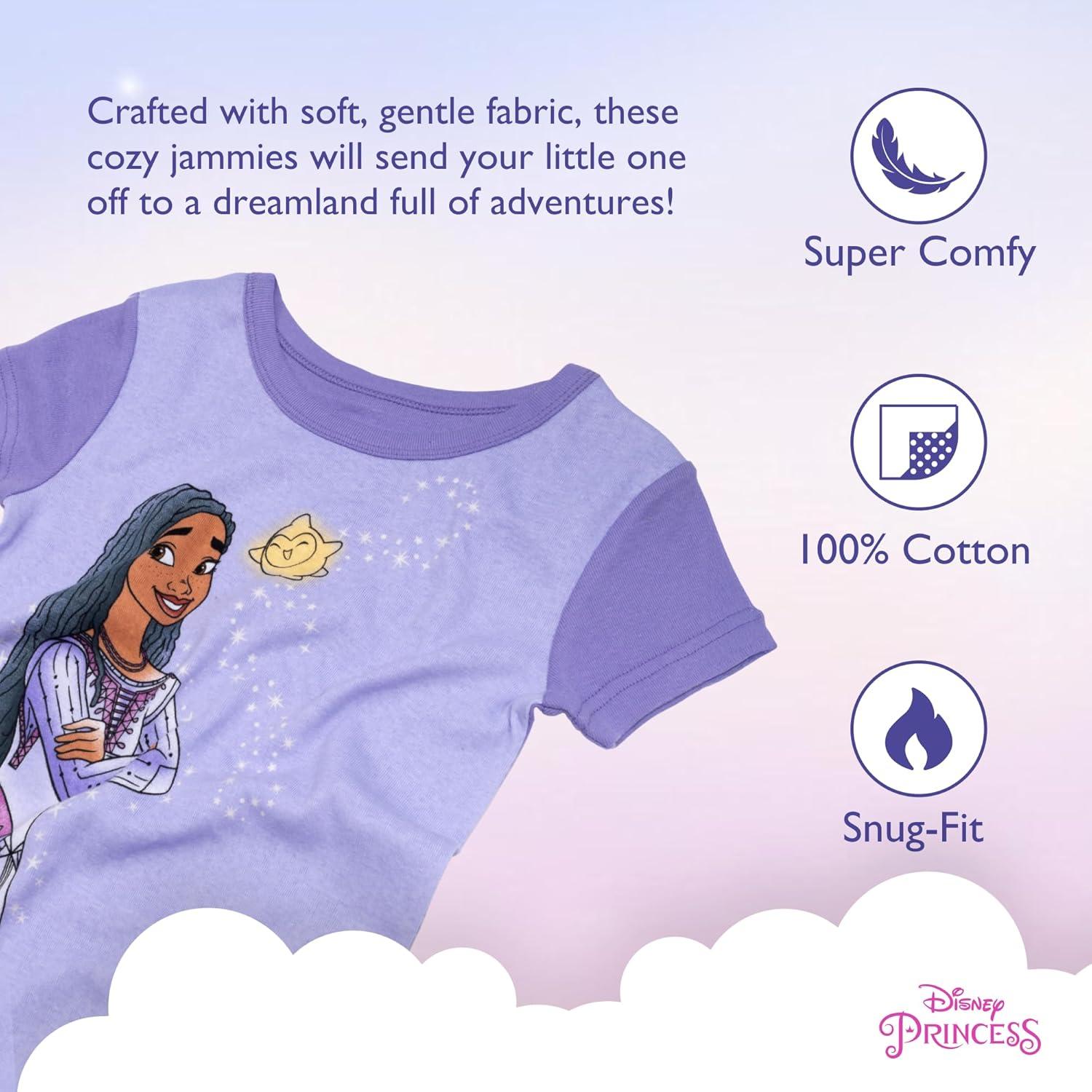 Pijama 4 Piezas Disney Frozen 2 Niñas Algodón Suave