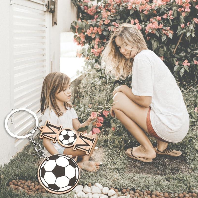 Llavero de Fútbol YALLNASL 3 cm Regalo para Mamá