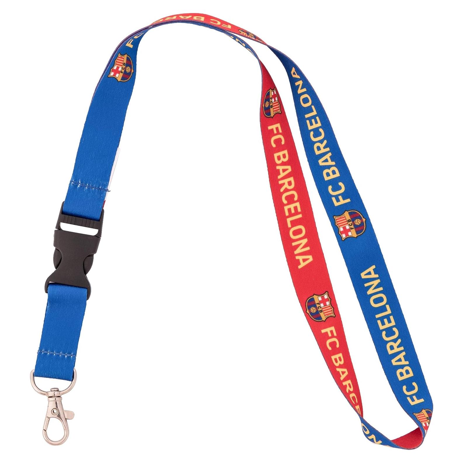 Lanyard FC Barcelona Desert Cactus Doble Cara 1.9cm