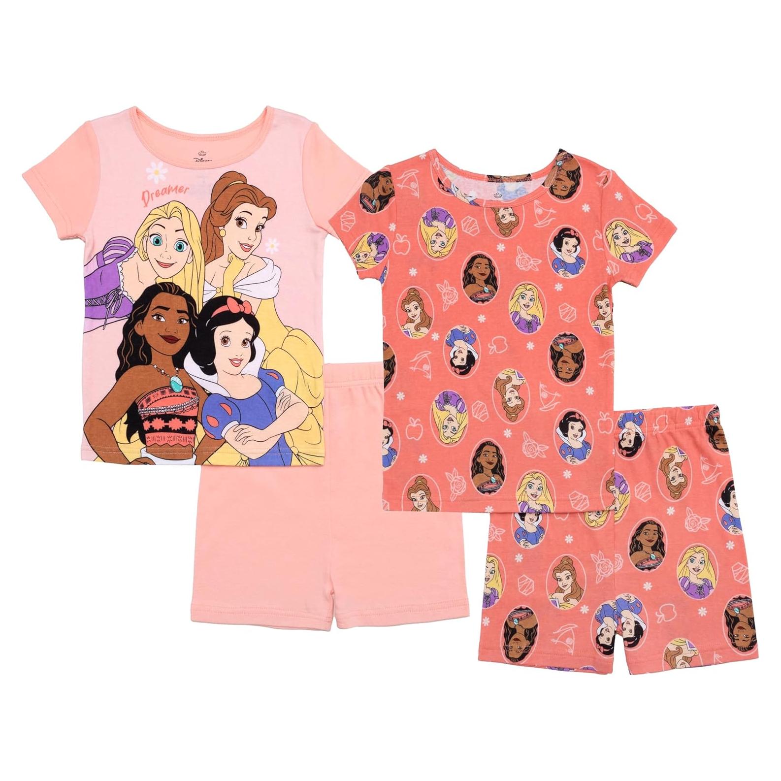 Pijama 4 Piezas Disney Frozen 2 Niñas Algodón 2T