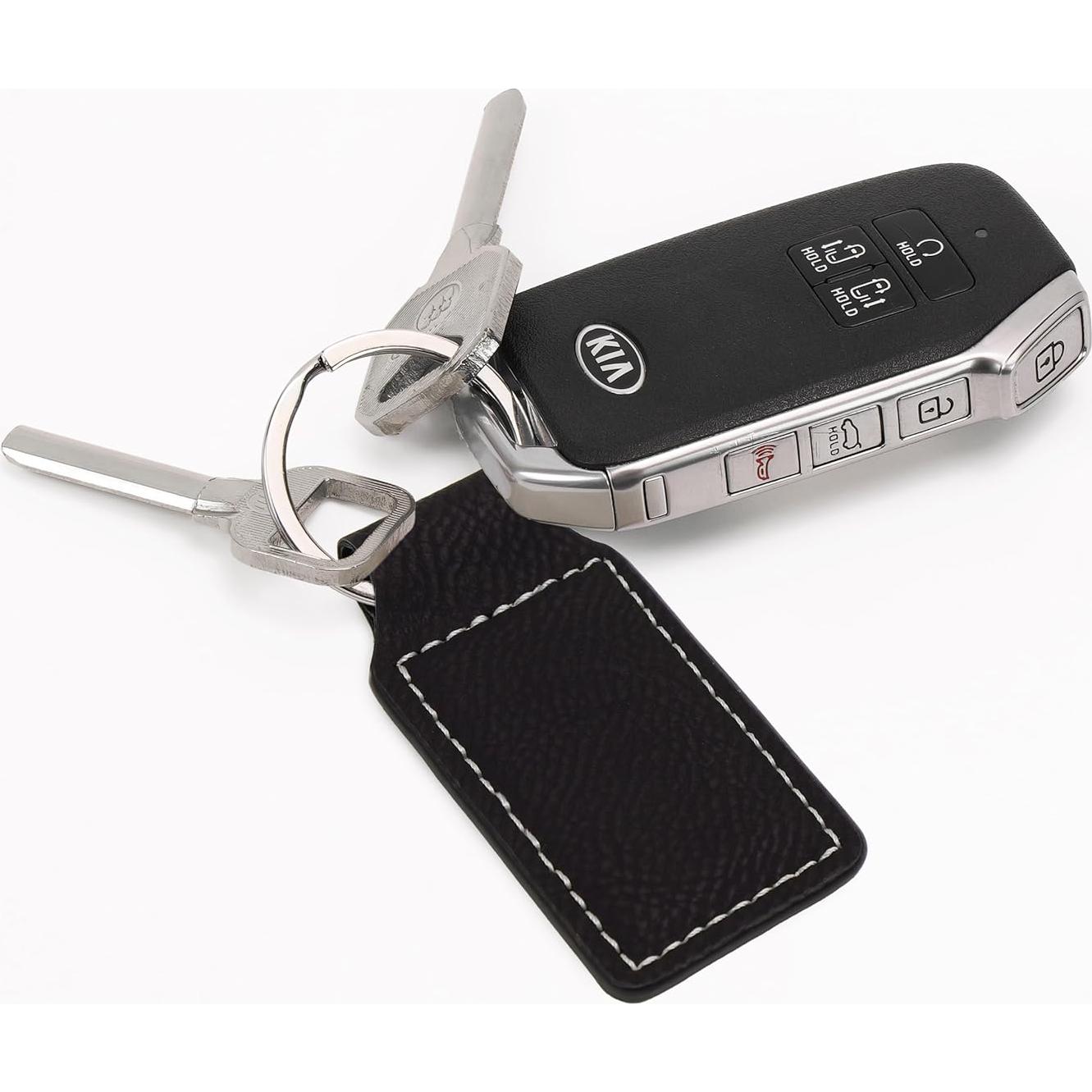 Llave Rectangular LaserGram Balón Fútbol Grabado Personalizado