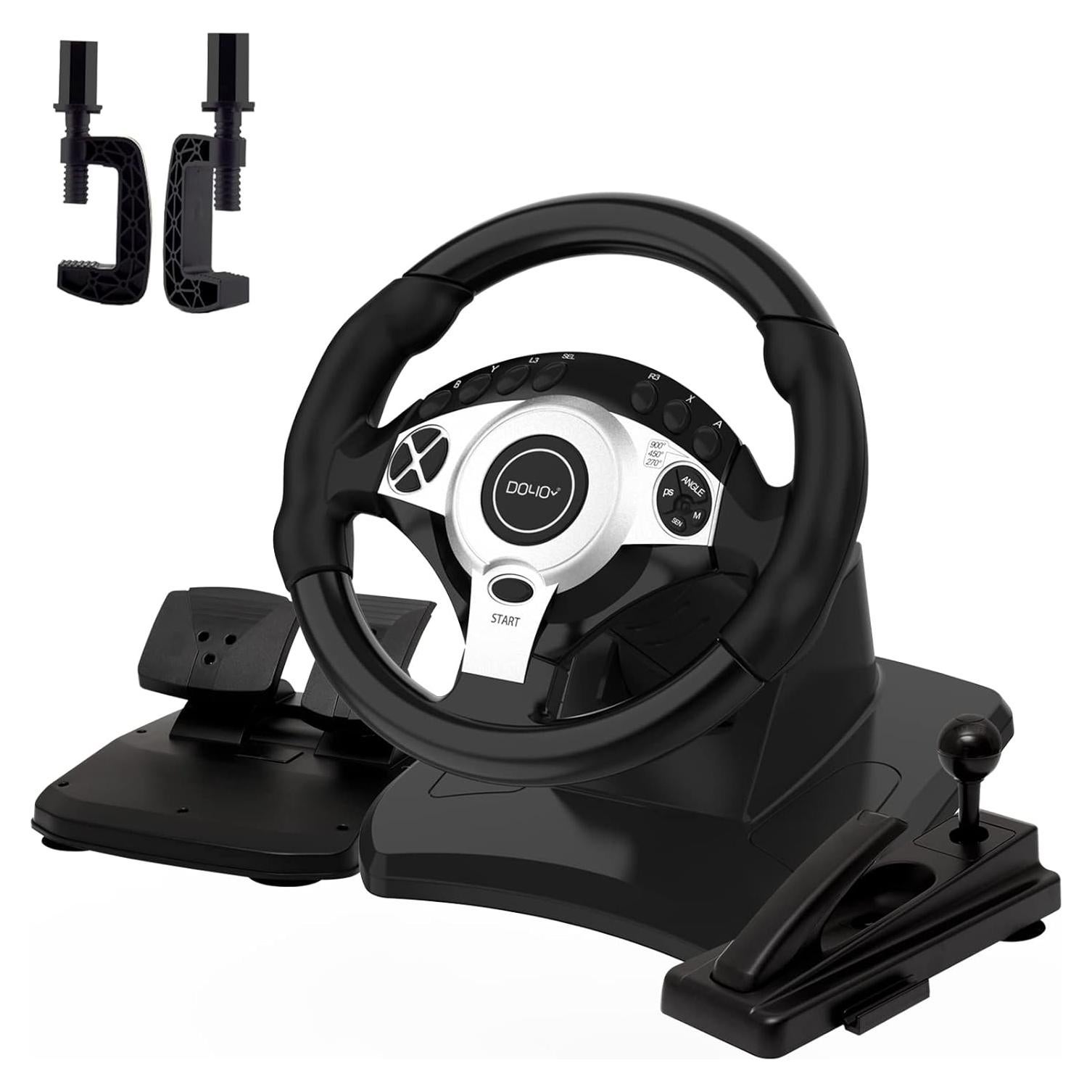 Volante de Carreras NBCP R900 con Pedales y Vibración