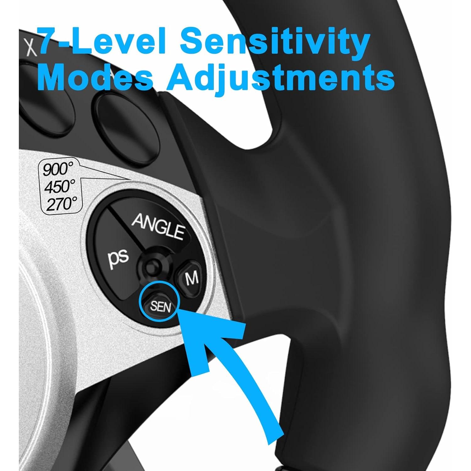 Volante de Carreras NBCP R900 con Pedales y Vibración
