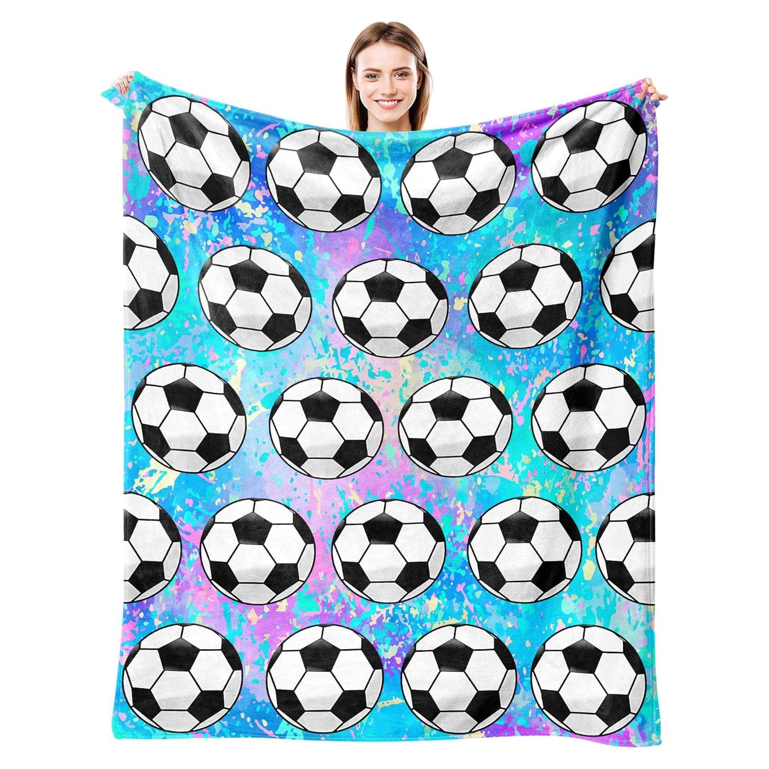 Manta de Fútbol NORSEASON 127x102cm Franela Ultra Suave