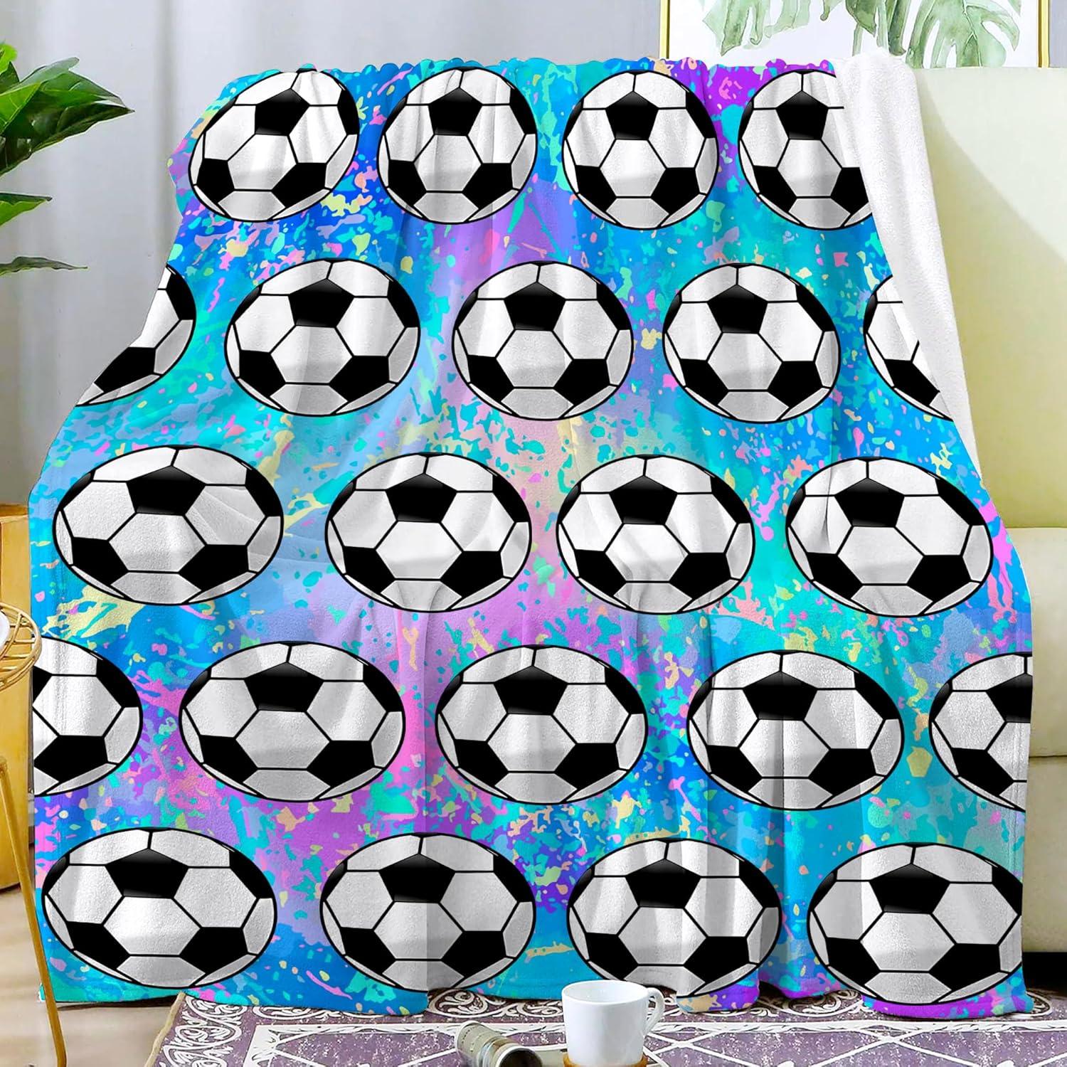Manta de Fútbol NORSEASON 127x102cm Franela Ultra Suave