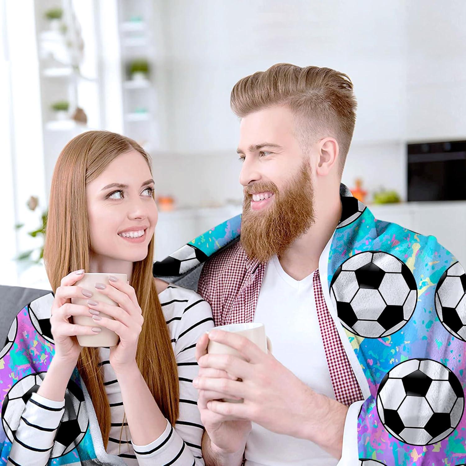 Manta de Fútbol NORSEASON 127x102cm Franela Ultra Suave