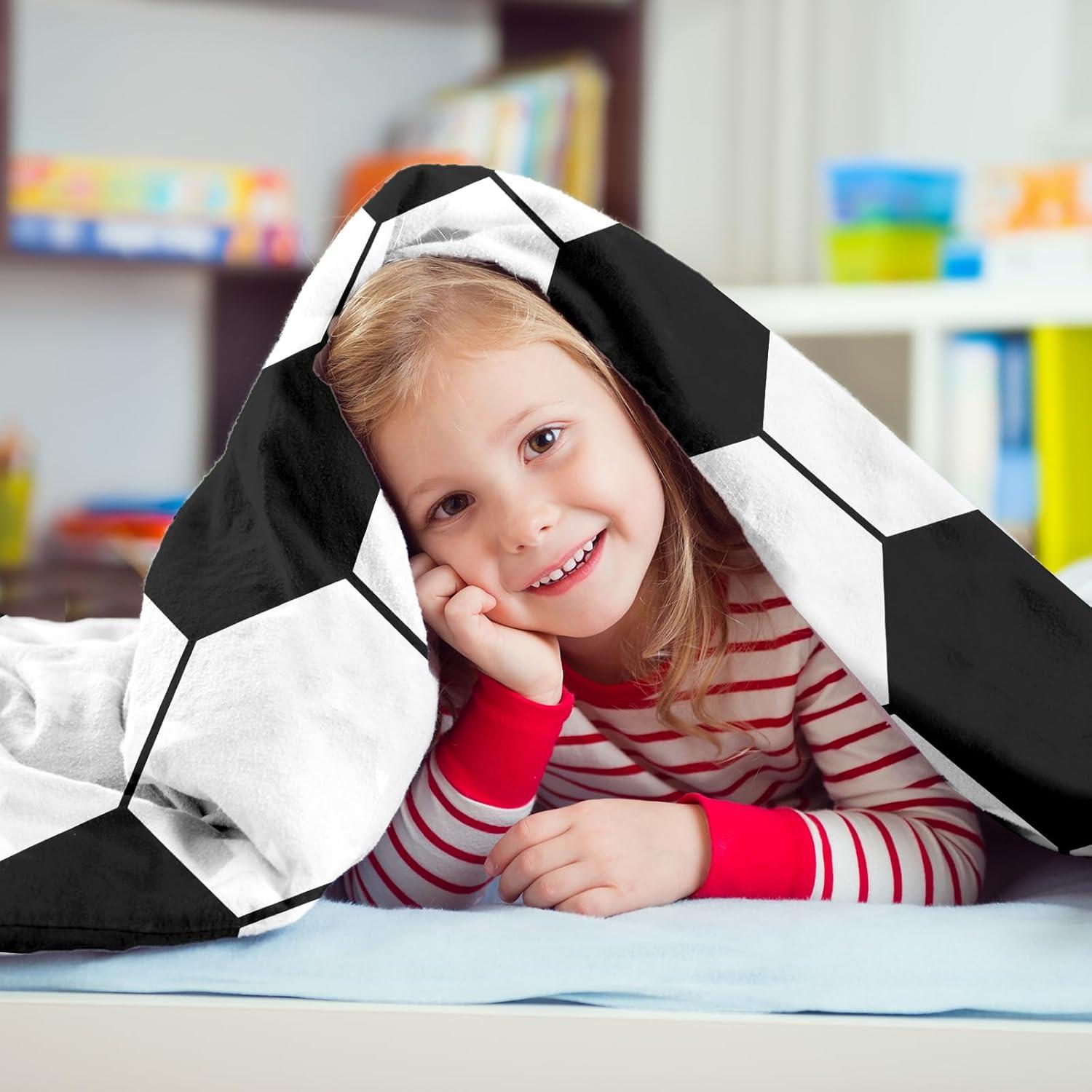 Manta de Fútbol KING DARE 101.6x127 cm para Niños