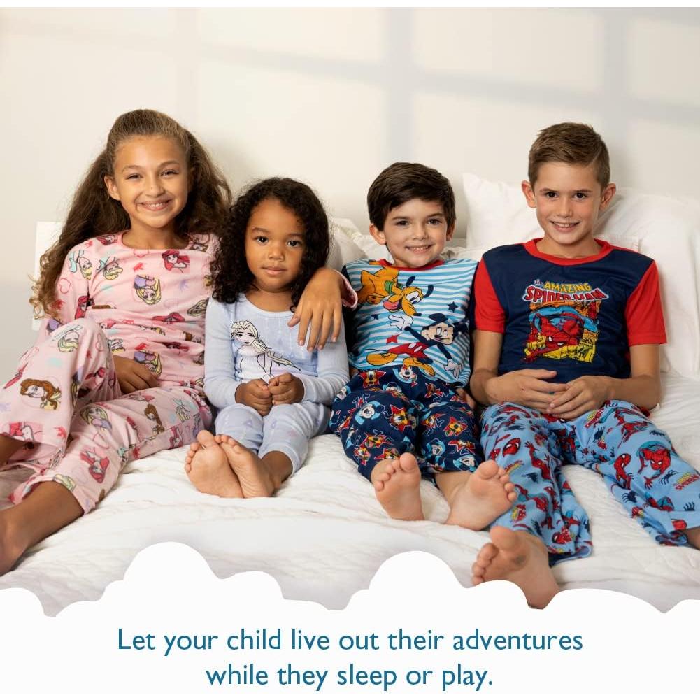 Pijama 4 Piezas Disney Frozen 2 Niñas Algodón Suave