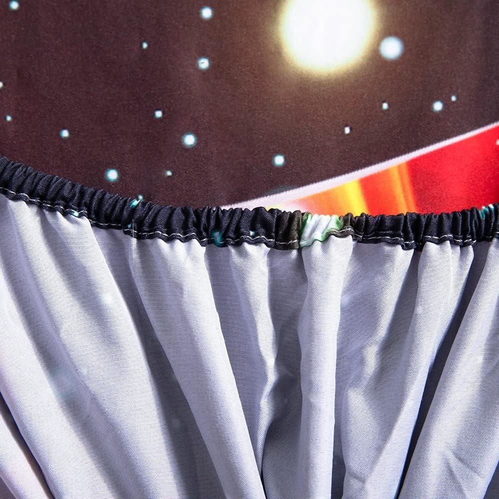 Conjunto de Sábanas Queen Roscloud Fútbol Galaxia 3 Piezas