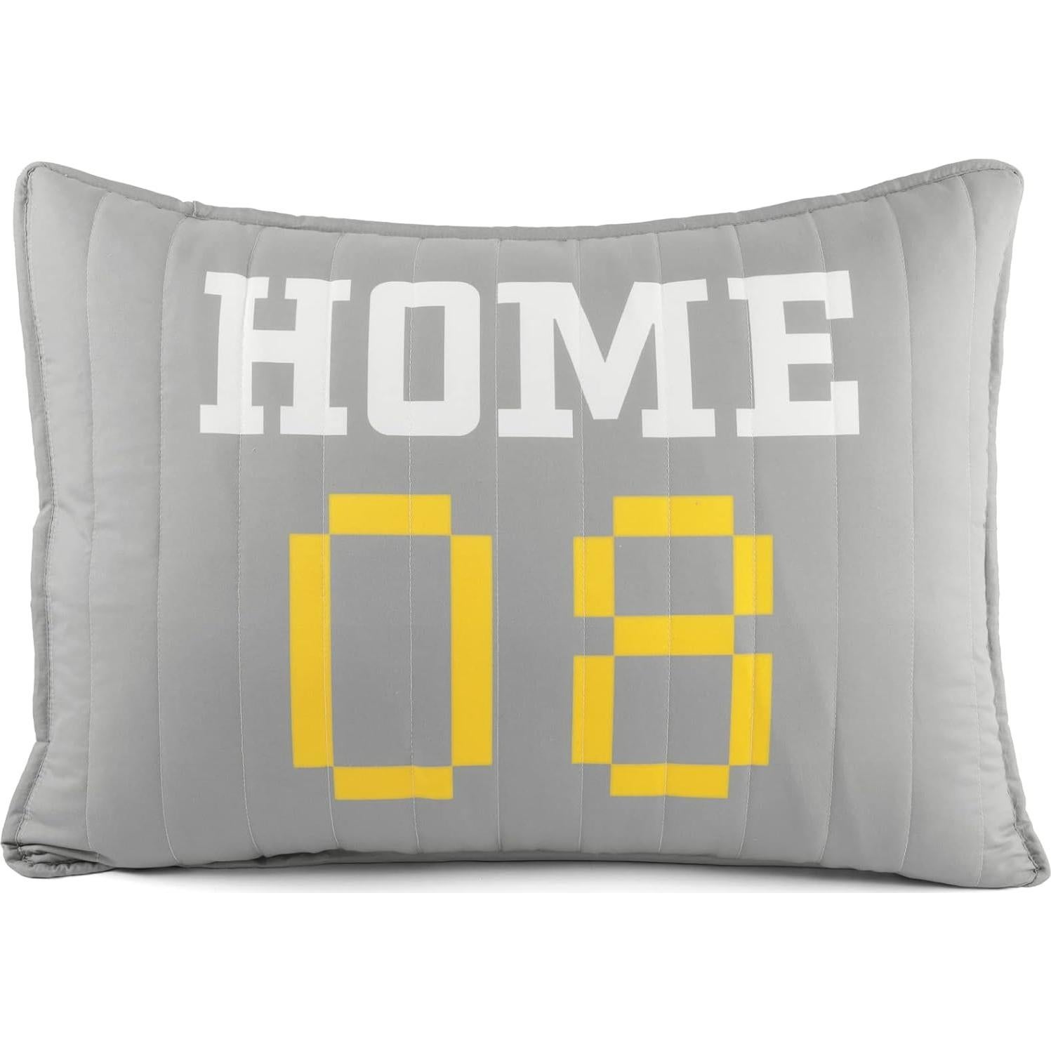 Juego de Colcha Reversible Lush Decor 5 Piezas Doble/Reina Deportivo