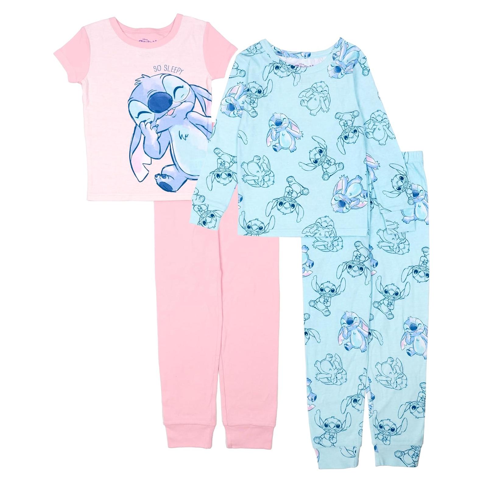 Pijama 4 Piezas Disney Frozen 2 Niñas Algodón Suave