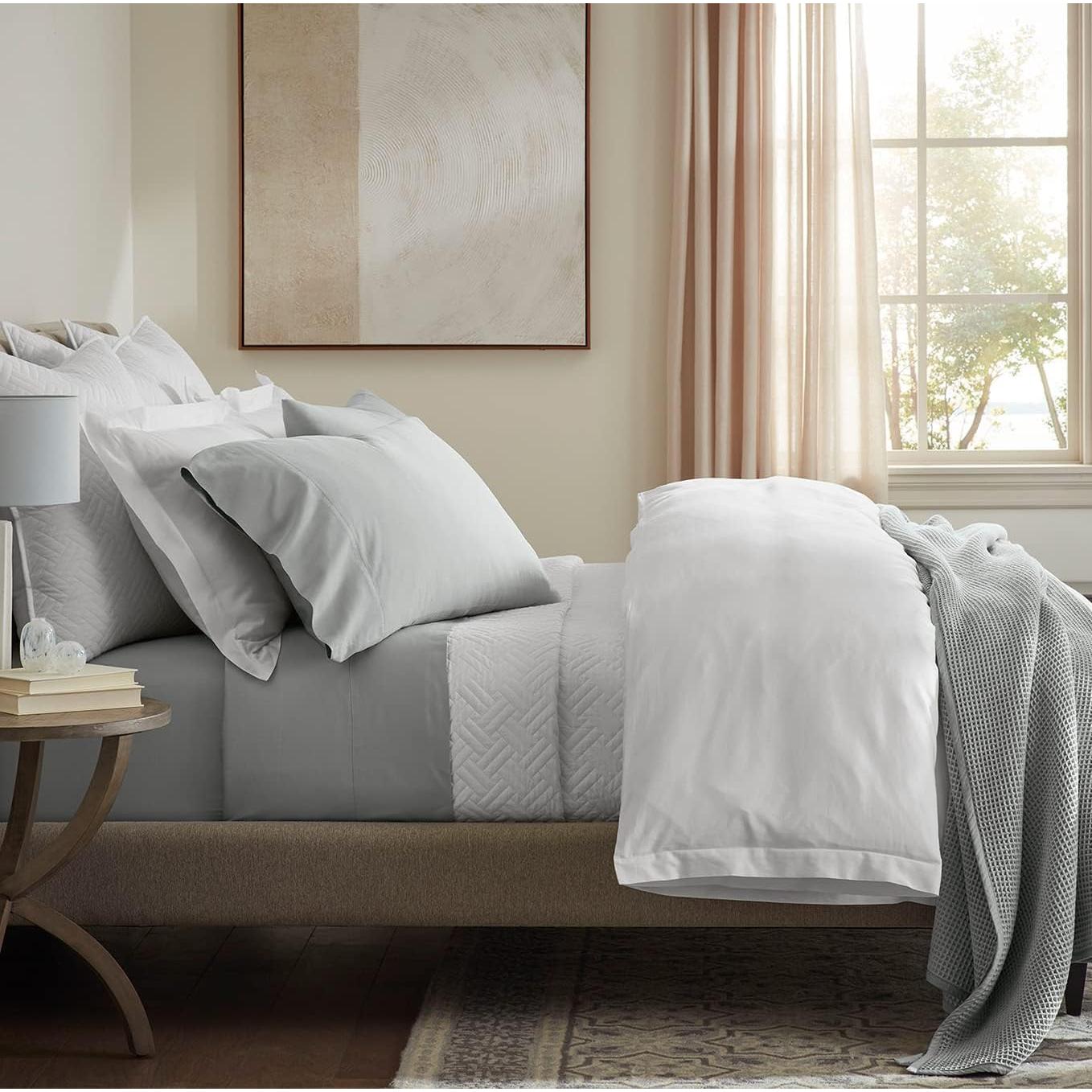 Juego de Sábanas BOLL & BRANCH Rey 100% Algodón Orgánico Costa