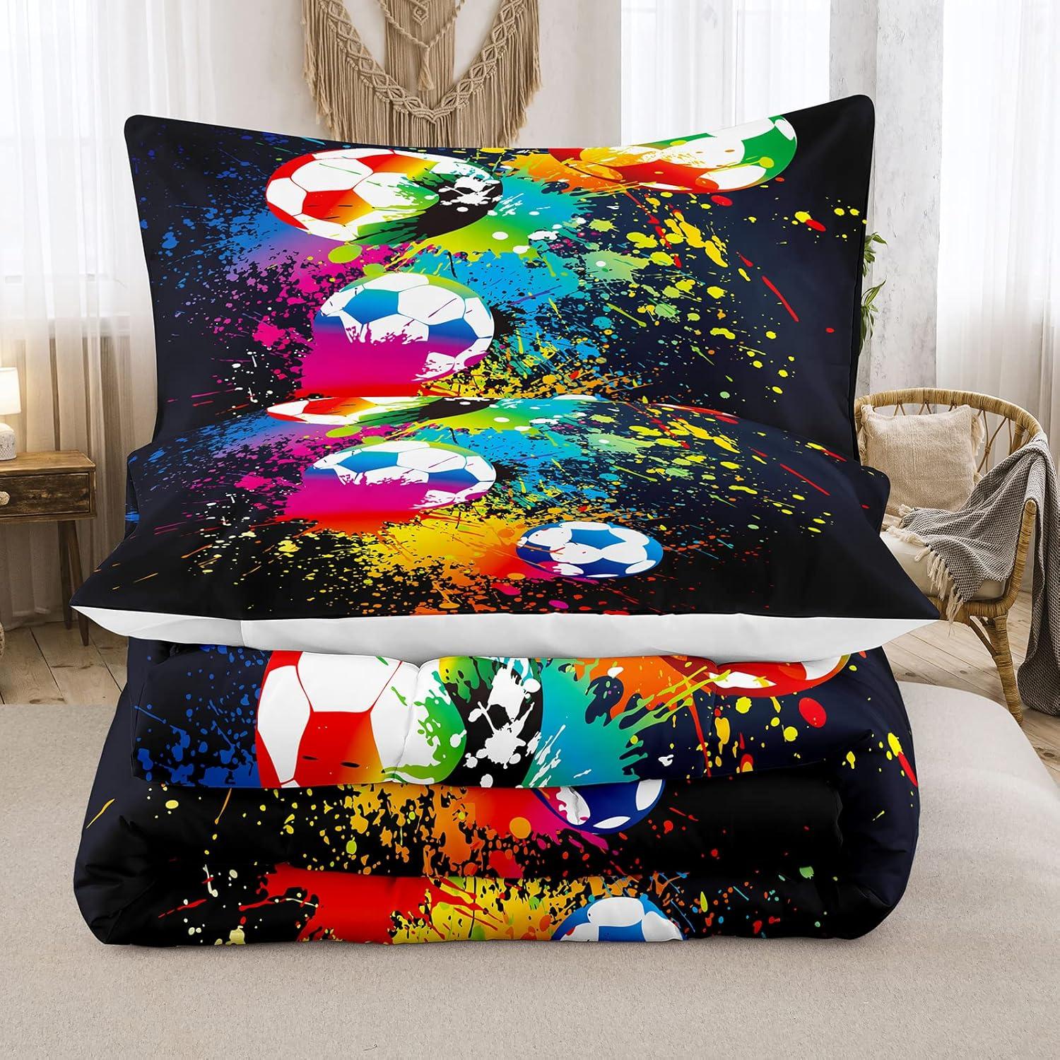 Conjunto de Ropa de Cama Bodhi Individual Fútbol 100% Microfibra