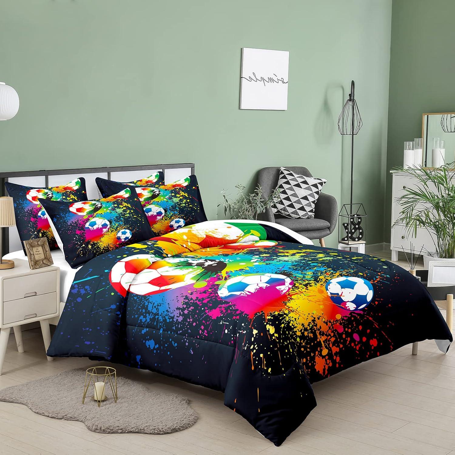 Conjunto de Ropa de Cama Bodhi Individual Fútbol 100% Microfibra