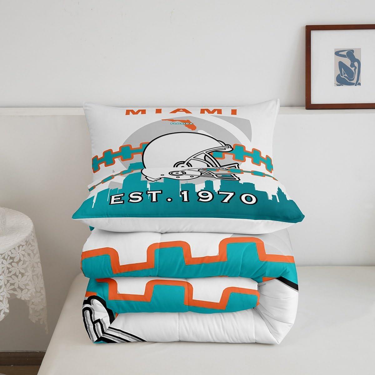 Conjunto Edredón Deportivo Erosebridal Reina Fútbol Miami