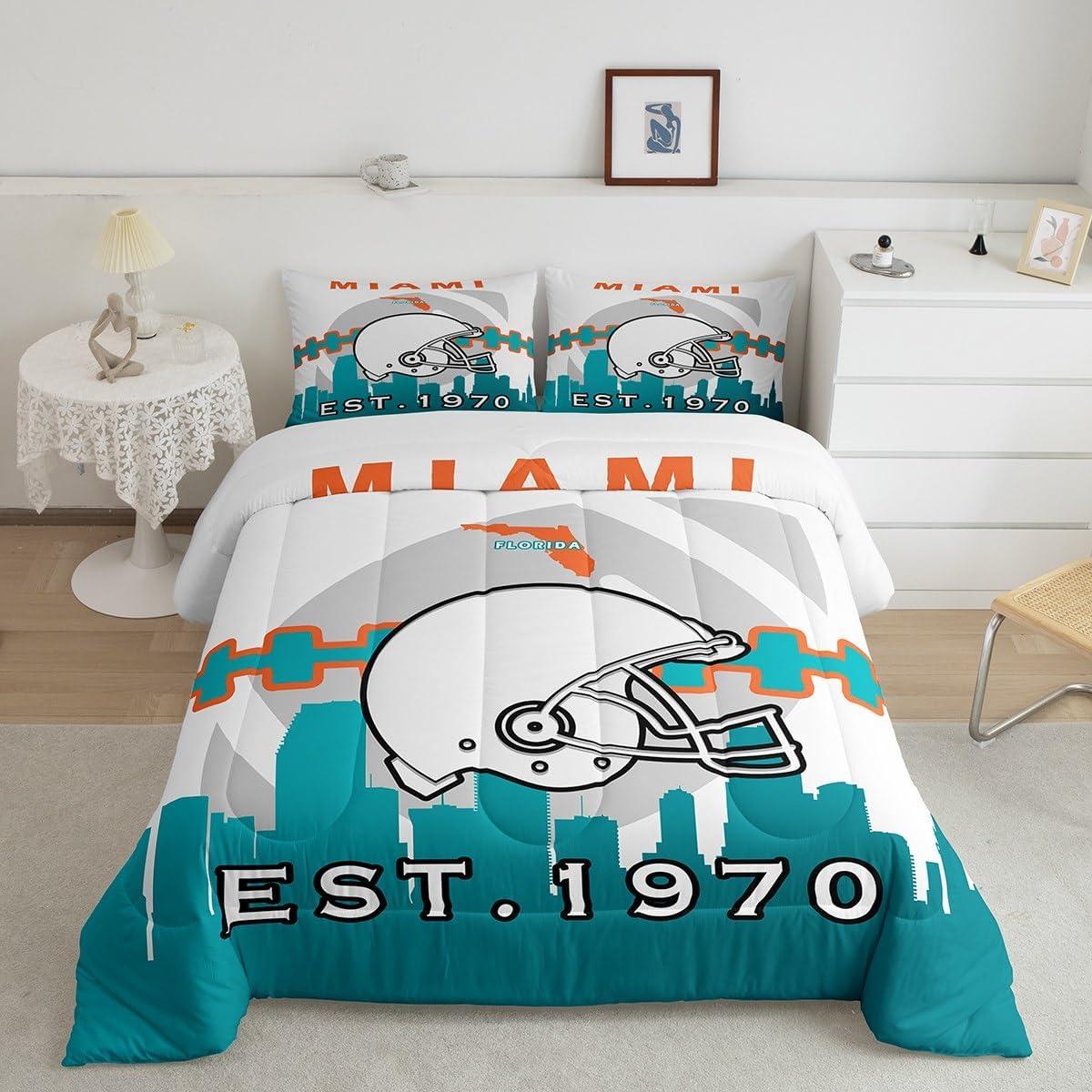 Conjunto Edredón Deportivo Erosebridal Reina Fútbol Miami
