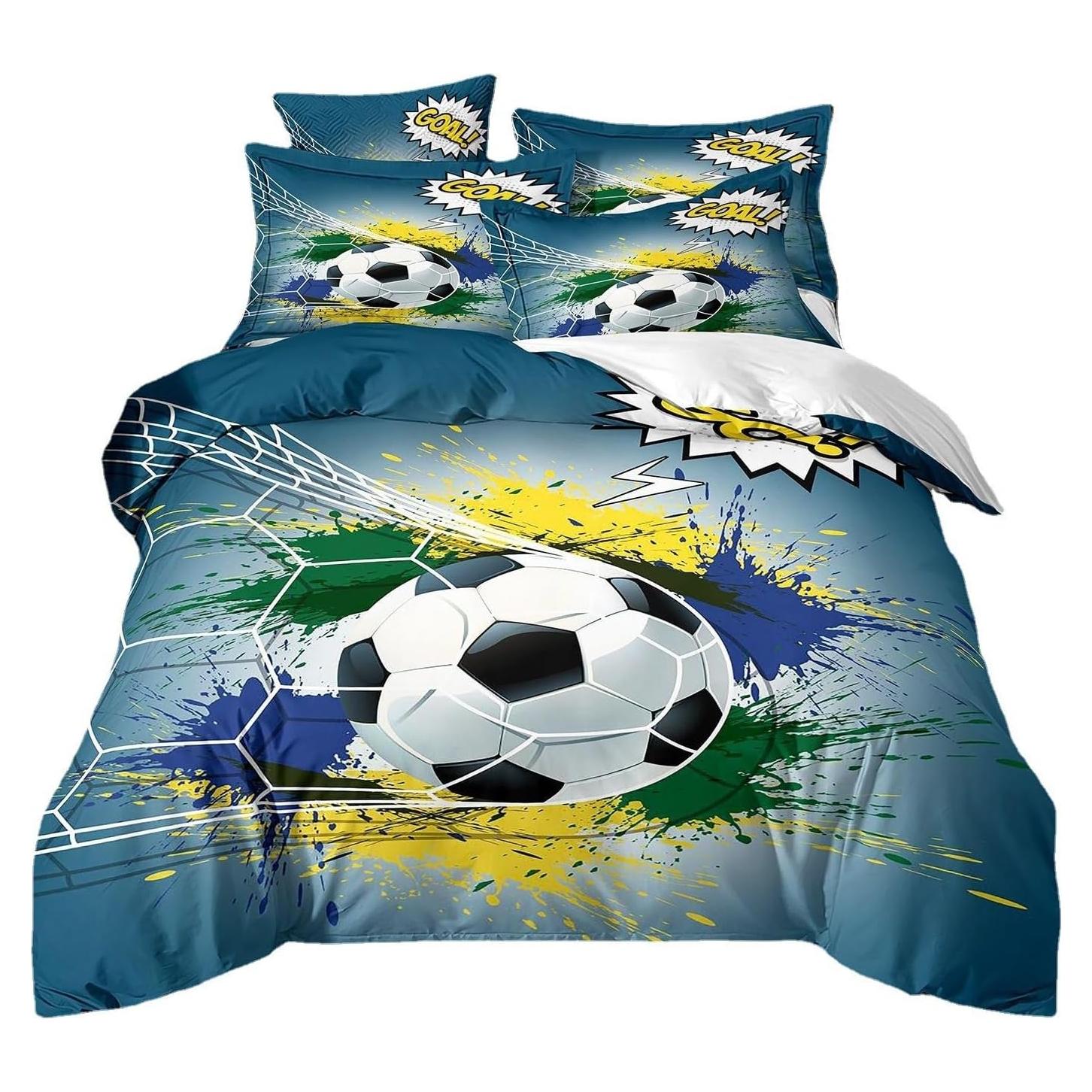 Juego de Ropa de Cama King ChliEarime Heicatte - 3 Piezas