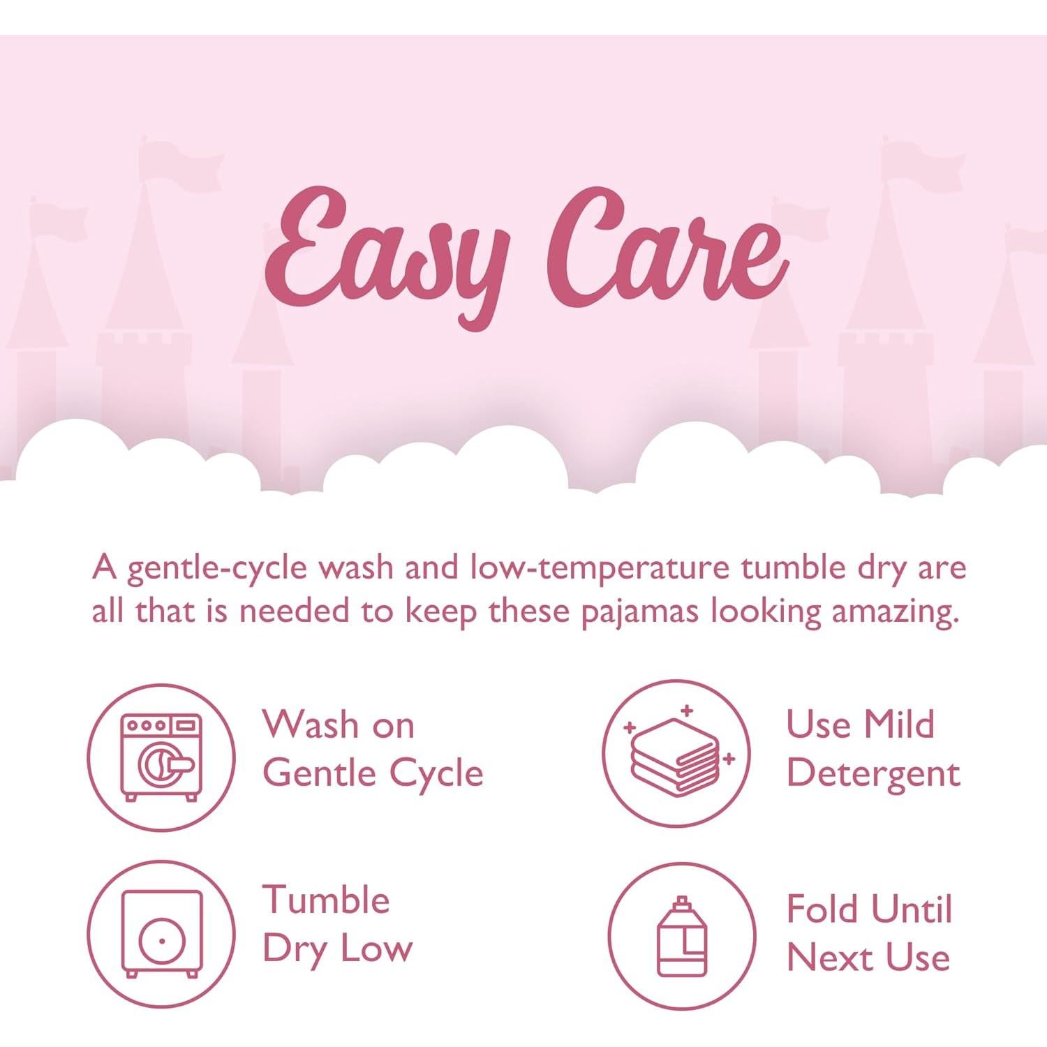 Pijama 4 Piezas Disney Frozen 2 Niñas Algodón Suave