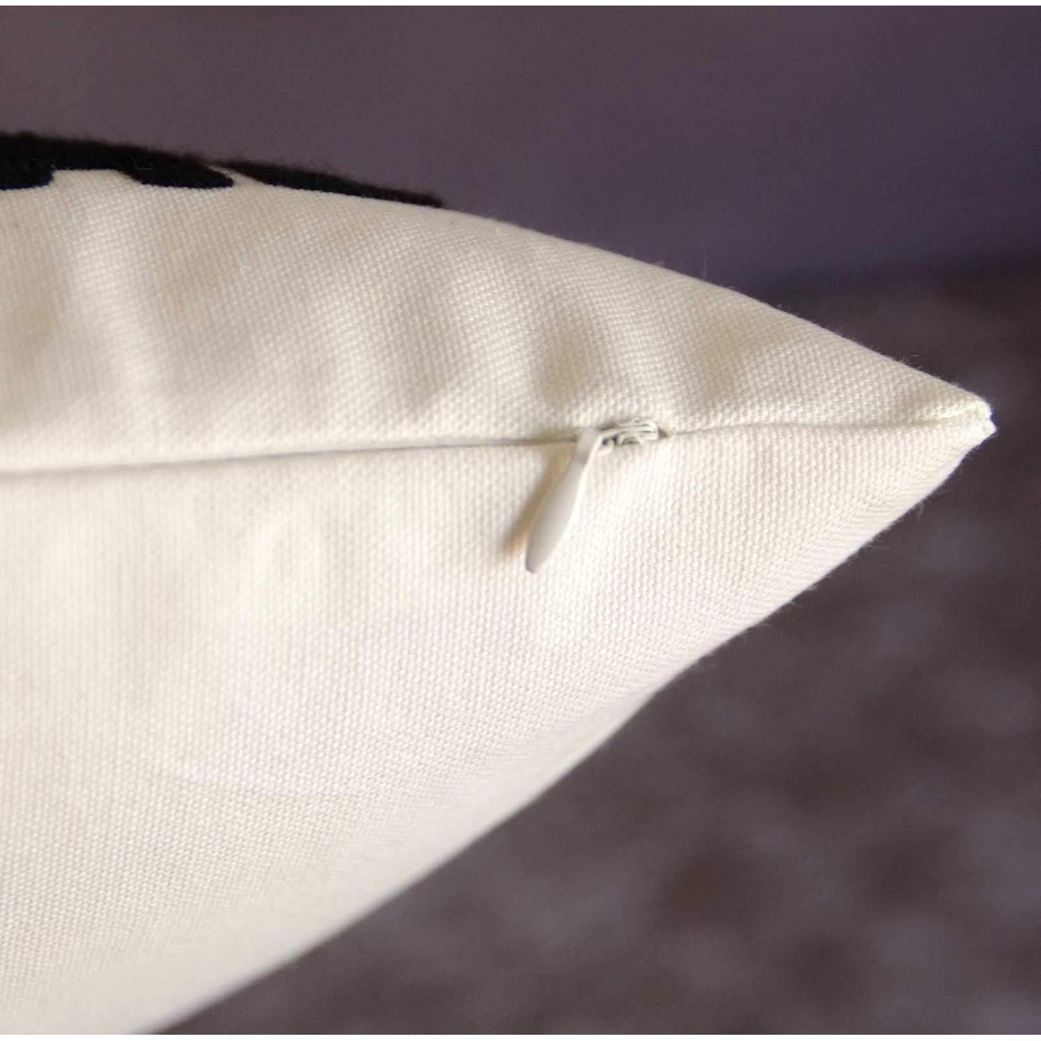 Funda de Almohada Decorativa DECOPOW Fútbol Bordado 45x45 cm