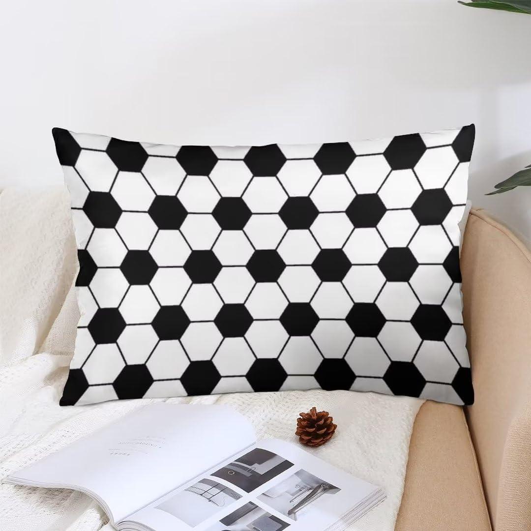 Funda de Cojín Decorativa YUDILINSA 50x76 cm Fútbol