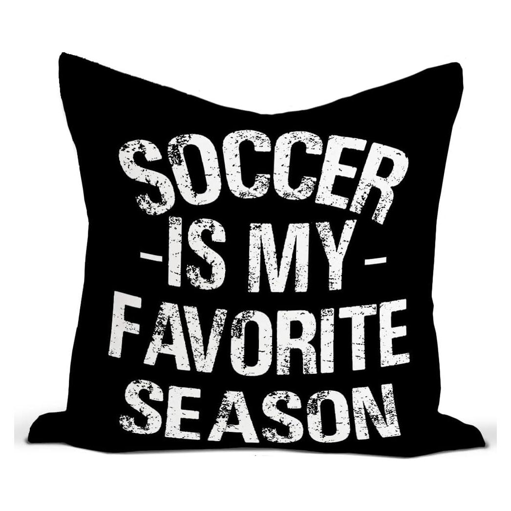 Fundas de Cojín Decorativas Rusenbao 45x45 cm Fútbol