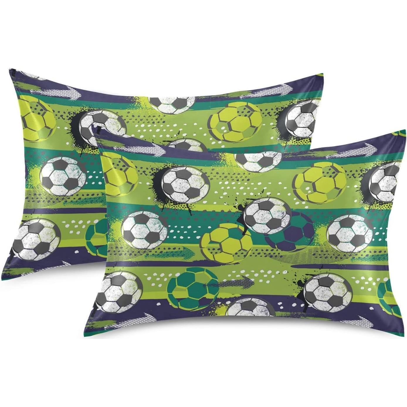 Funda de Almohada KOPIRIT Balón de Fútbol 50.8x66 cm