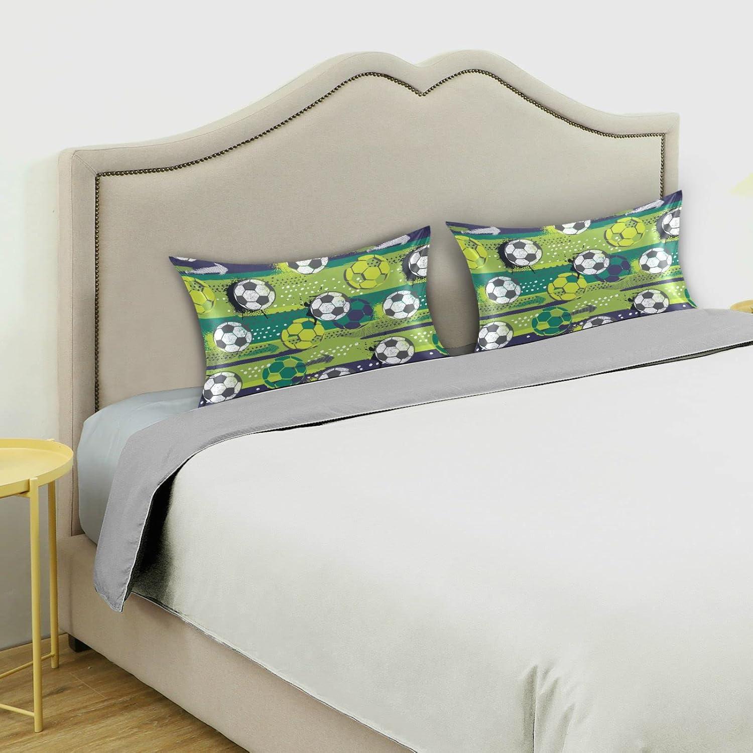 Funda de Almohada KOPIRIT Balón de Fútbol 50.8x66 cm