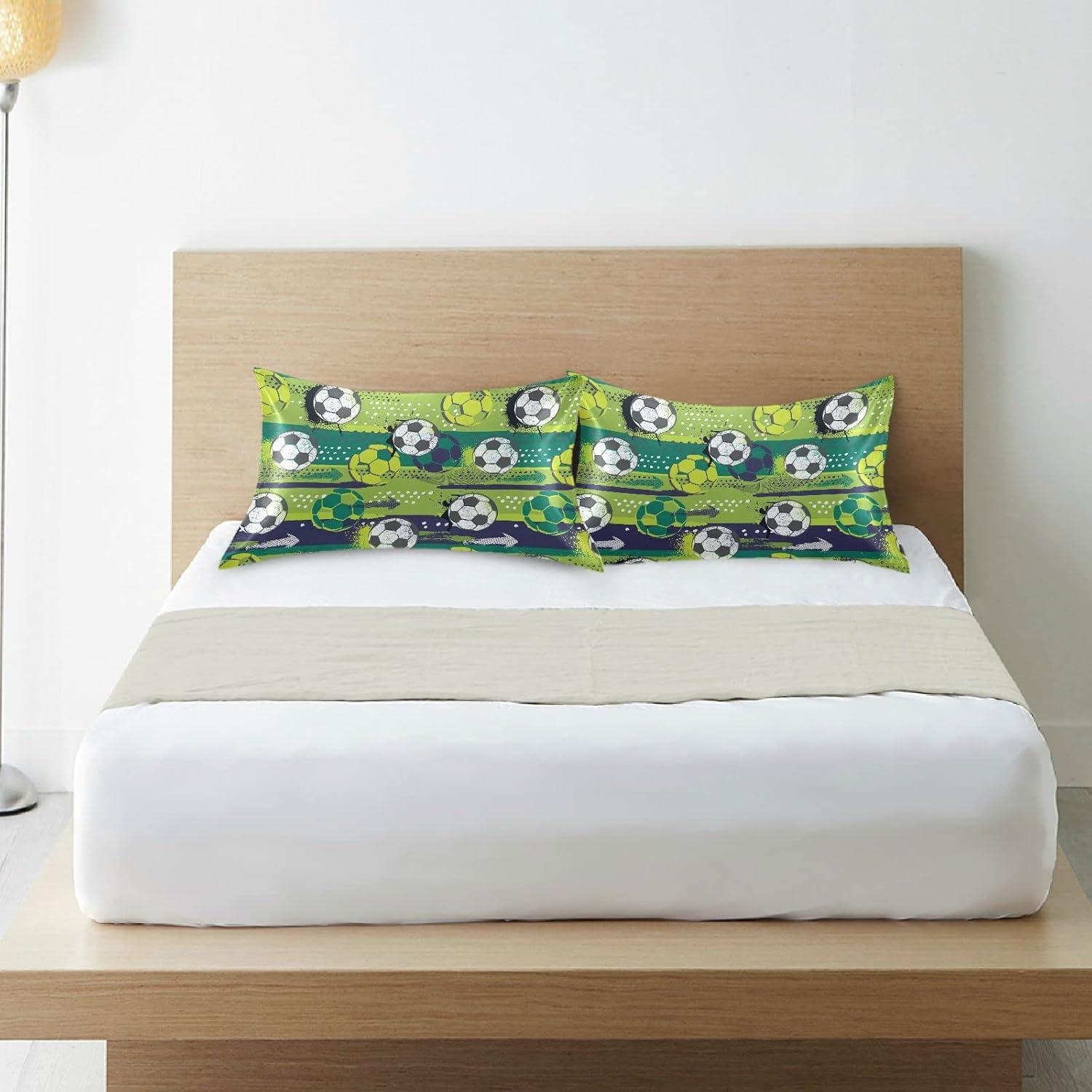 Funda de Almohada KOPIRIT Balón de Fútbol 50.8x66 cm