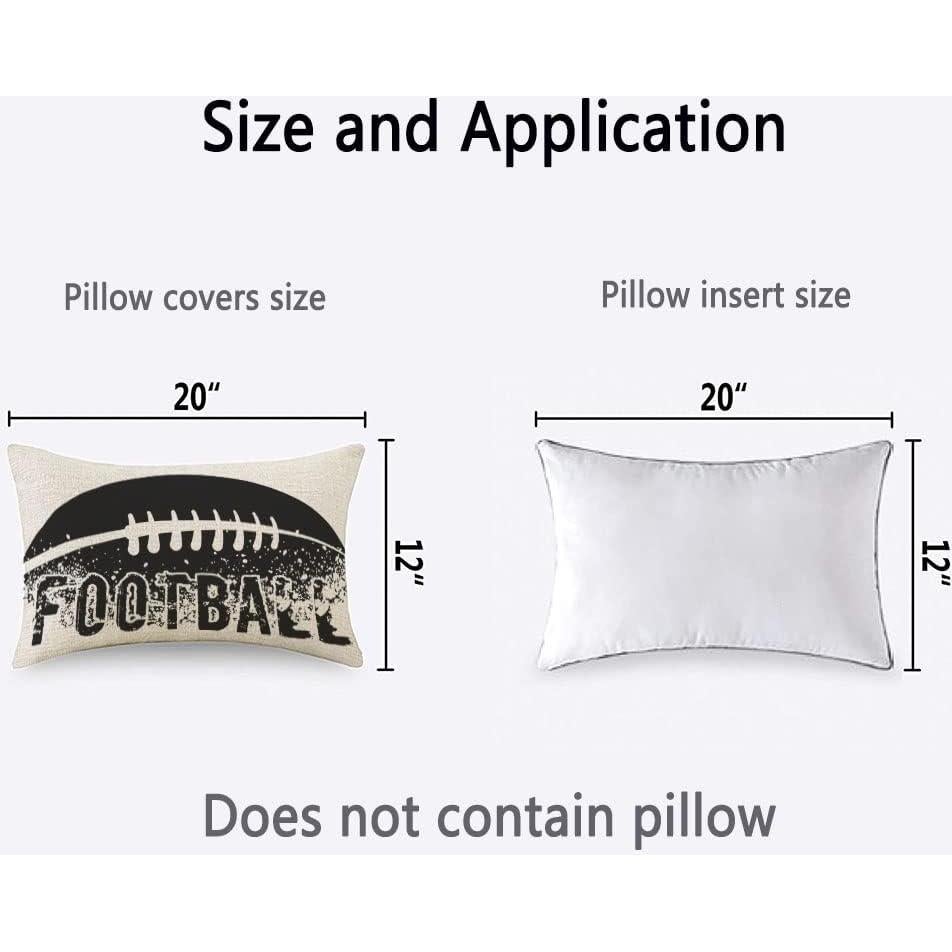 Funda de Almohada Decorativa TKS MITLAN 30x50 cm Fútbol