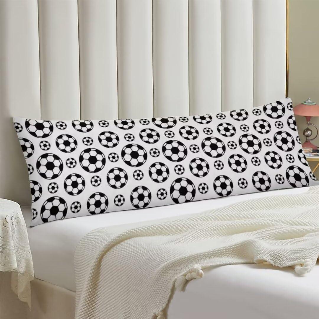 Funda de Almohada de Cuerpo TOKILIAR 51x137 cm Fútbol Decorativa