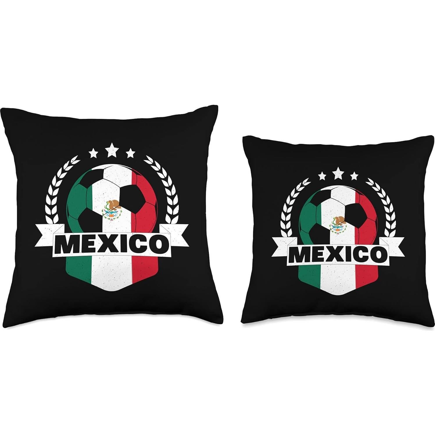 Cojín de lanzamiento 16x16 cm México - Diseño Vintage