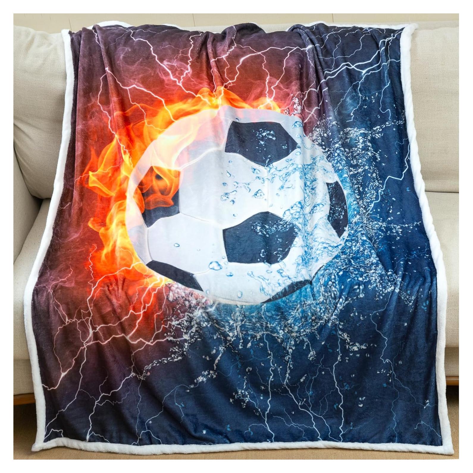 Manta de Fútbol Sviuse 127x152cm Suave y Cálida