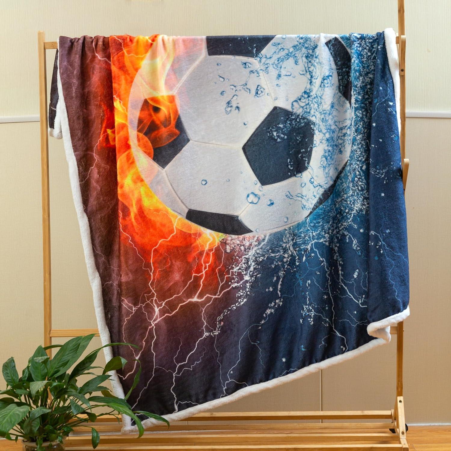 Manta de Fútbol Sviuse 127x152cm Suave y Cálida