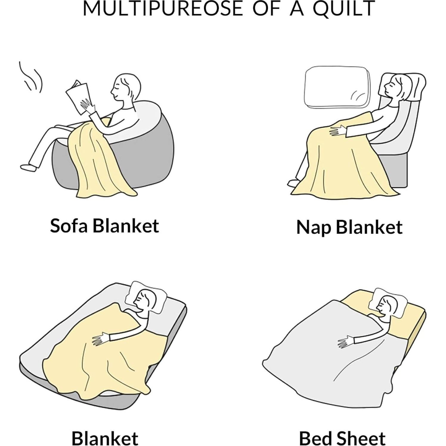 Manta de Lanzamiento Funacola 127x102 cm Franela Suave