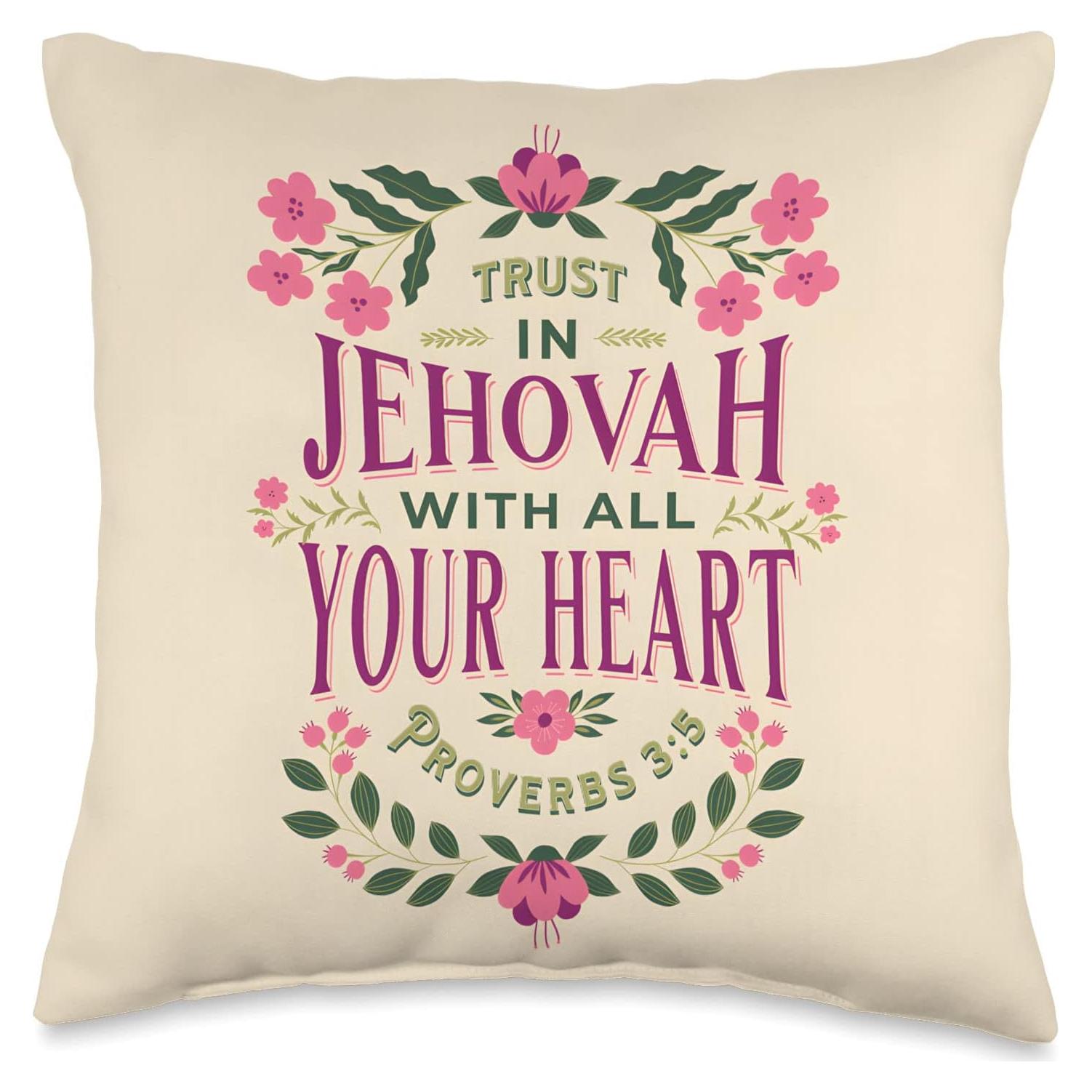 Almohada decorativa 40x40 cm Regalos Testigos de Jehová