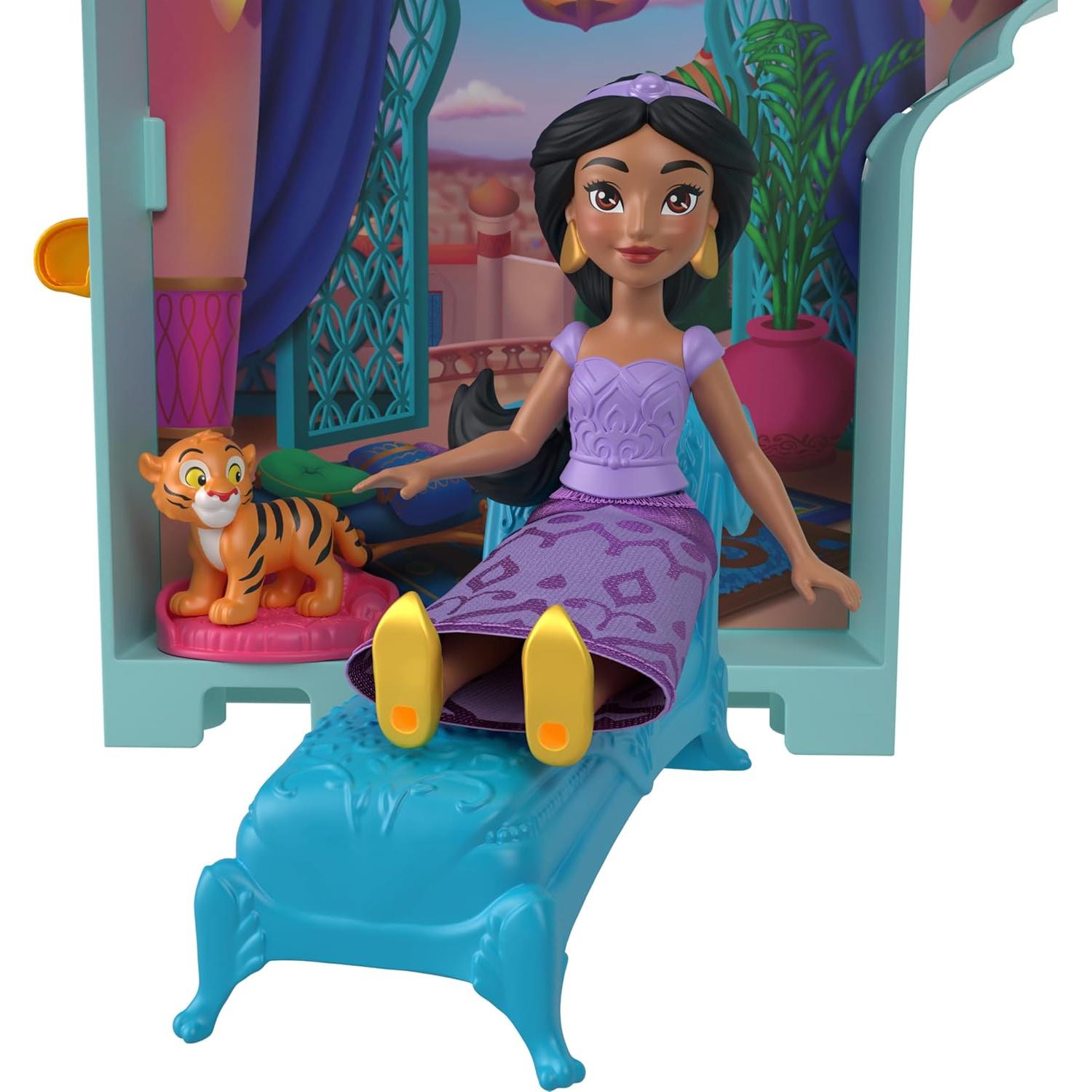 Casa de Muñecas Mattel Disney Aladino Jasmine 8 Piezas