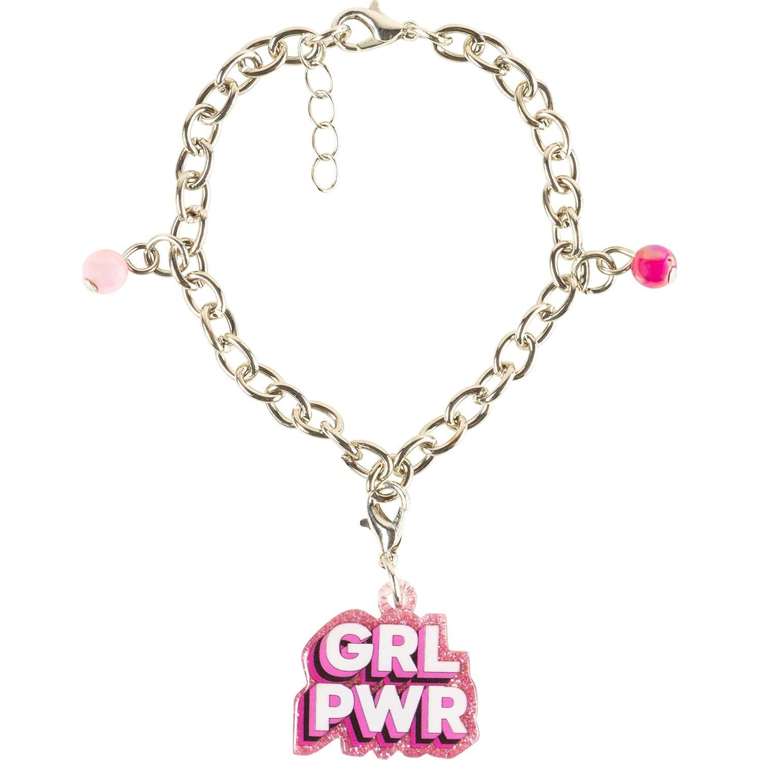 Conjunto LUV HER Pulsera con 5 Encantos Intercambiables