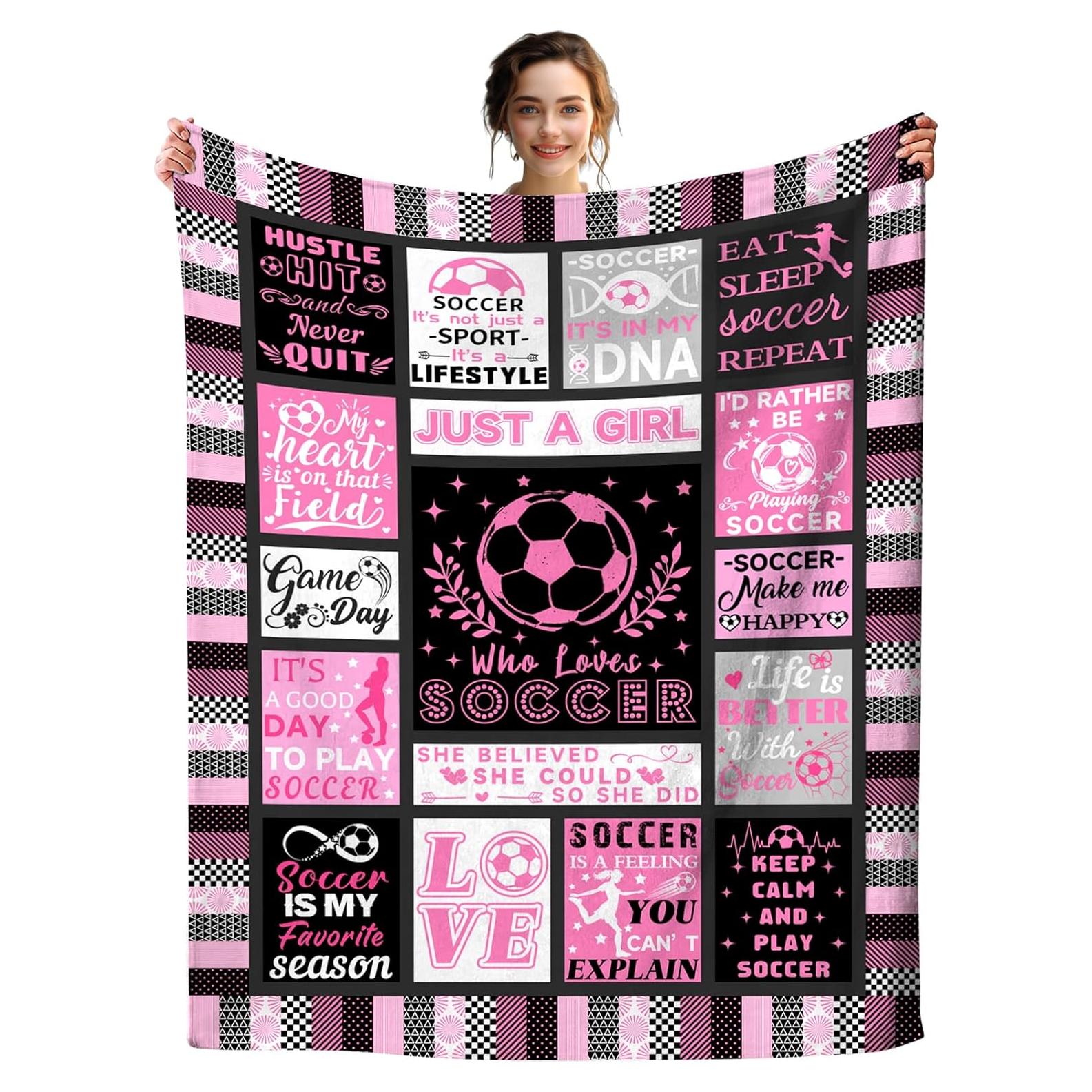 Manta de Fútbol FLOW4U 50x40 cm Franela para Niños