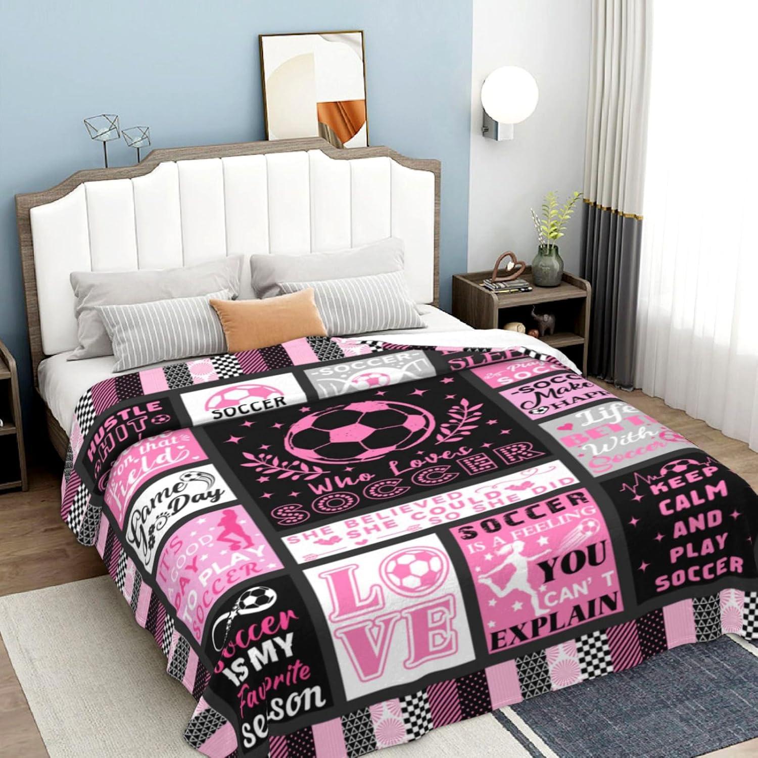 Manta de Fútbol FLOW4U 50x40 cm Franela para Niños