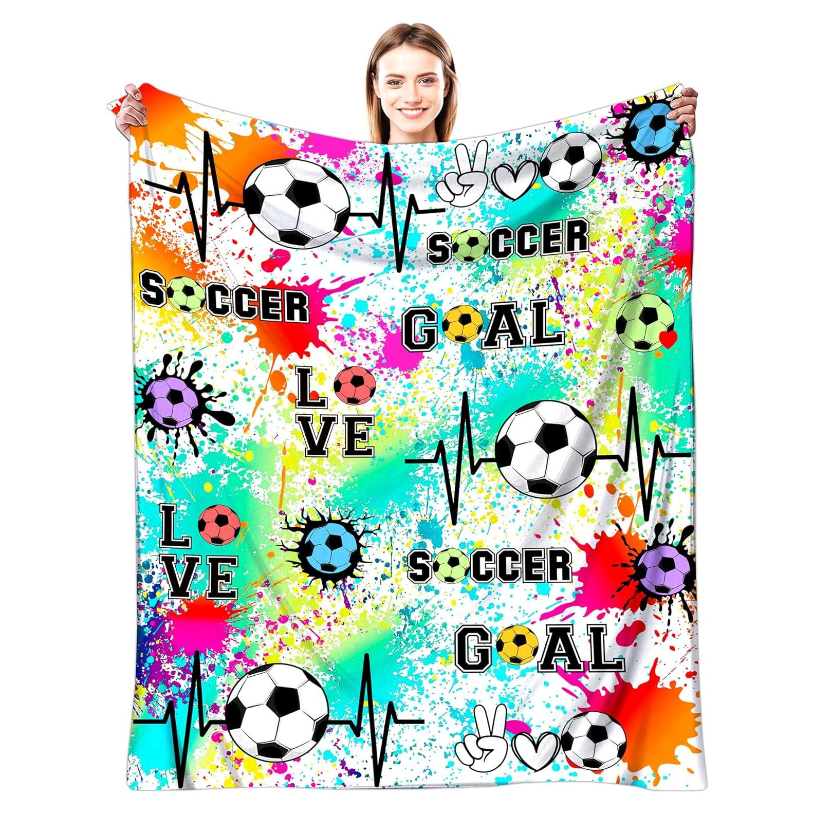 Manta de Fútbol WITRISE Ultra Suave 127x102 cm Franela