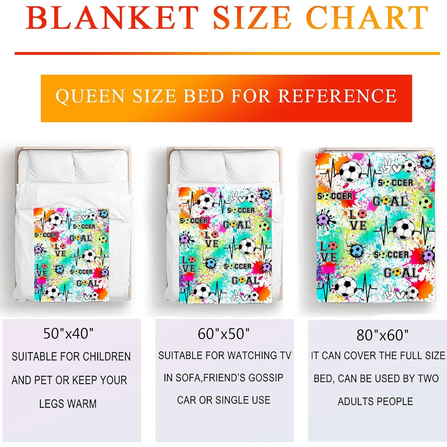 Manta de Fútbol WITRISE Ultra Suave 127x102 cm Franela