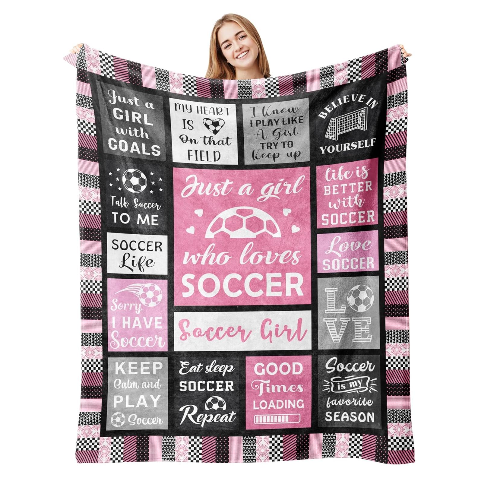 Manta de Fútbol Xutapy 152.4x127 cm para Amantes del Fútbol