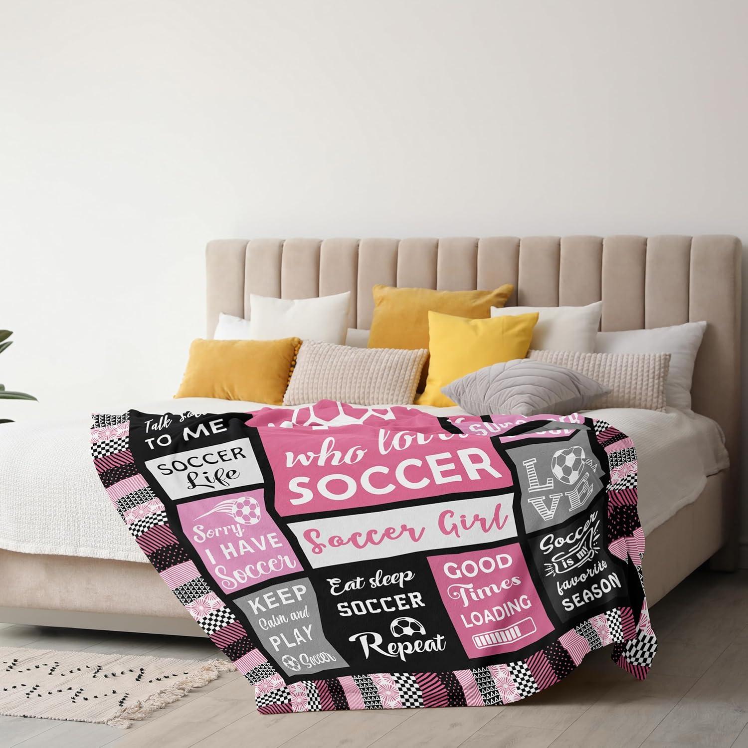 Manta de Fútbol Xutapy 152.4x127 cm para Amantes del Fútbol