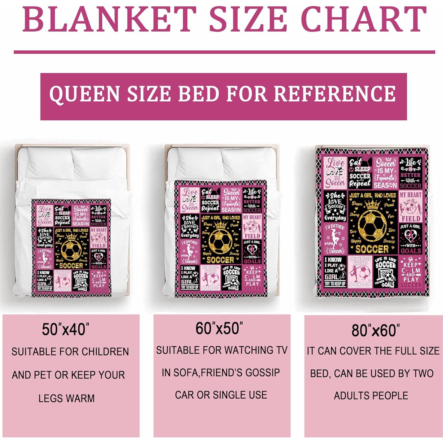 Manta de Fútbol DikiTeenz 127x102cm Franela Suave