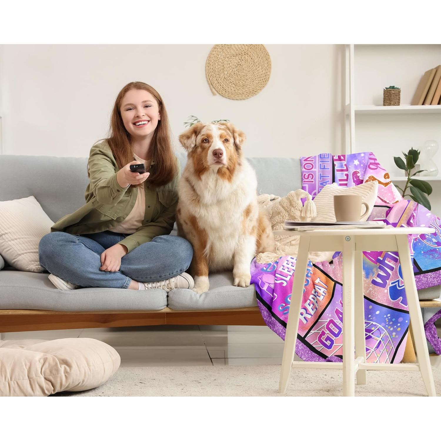 Manta de Fútbol Pezolen 152x127 cm para Niños y Niñas