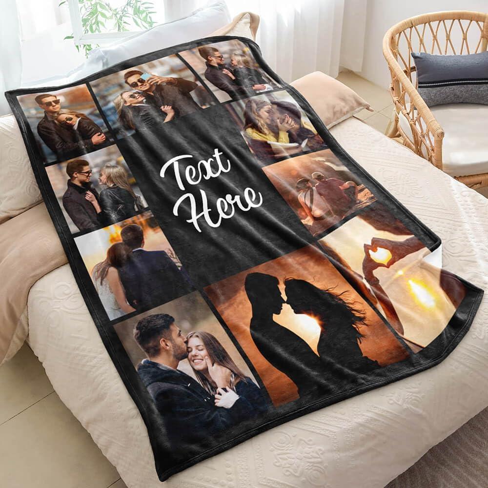 Manta Personalizada InkArts 70x100cm con Fotos y Texto