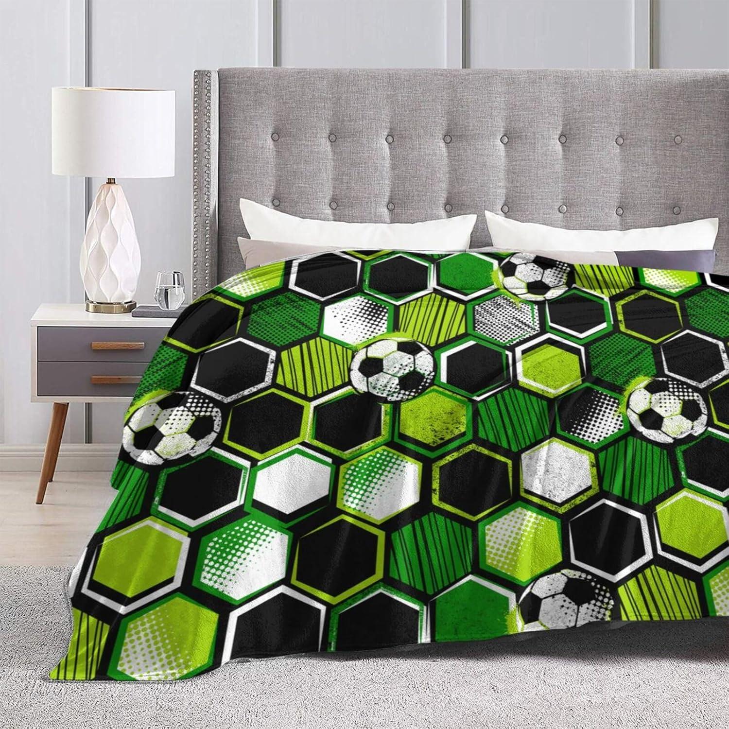 Manta de Lanzamiento Perinsto Forro Polar 127x102cm Fútbol